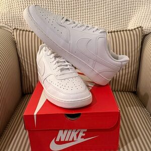 Nike All-White Court Vision LO